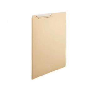 LIHIT LAB.(リヒトラブ)　CUBE FIZZ　クリップファイル　A4　ベージュ　F-606...