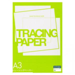 SAKAEテクニカルペーパー Sトレーシング 55G 50枚 SAKSTPA3K55