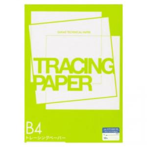 SAKAEテクニカルペーパー Sトレーシング 65G 50枚 SAKSTPB4K65