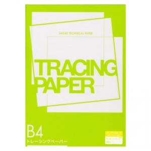 SAKAEテクニカルペーパー Sトレーシング 75G 50枚 SAKSTPB4K75