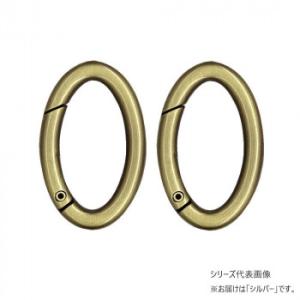INAZUMA イナズマ 楕円型 丸カン 開閉タイプ 2個入り シルバー AK-40-36S 爆買