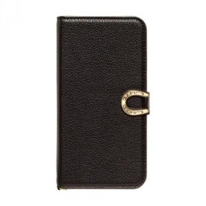 iPhone16専用手帳型ケース ORFE Black iP24-61-ORF01