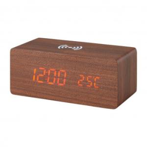 アイトック ワイヤレス充電機能付クロック 6180-23 4344-016