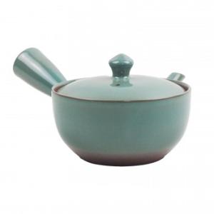 M1155 ベンリー急須1.5号平碗青磁 萬古焼