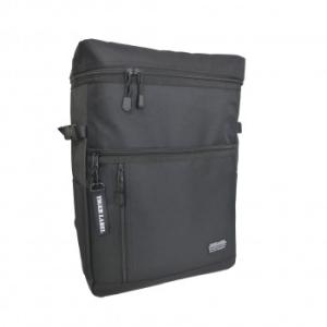 イコマ創芸 TIGER LABEL スクエア型バックパック コインパスケース付 約23L ブラック ...