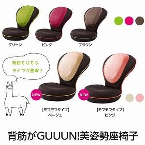 座椅子 背筋がGUUUN 美姿勢座椅子 美姿勢 姿勢矯正 リクライニング 腰
