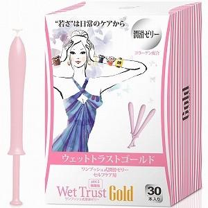ワンタッチ式 潤滑ゼリー ウエットトラストゴールド 爆買 : プロ