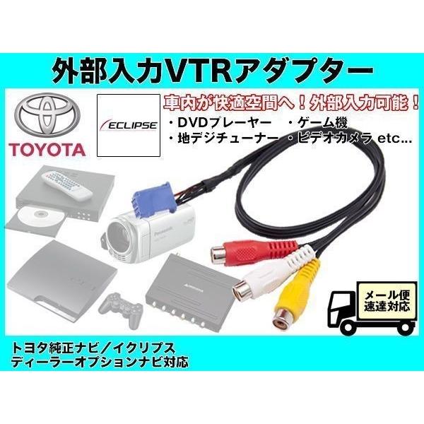 イクリプス ナビ用 UCNVG02 他 VTRアダプタ/外部入力ケーブル 地デジチューナー DVDプ...