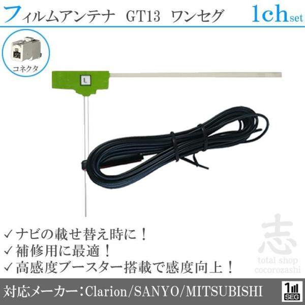 フィルムアンテナ GT13 クラリオン 対応 1セット