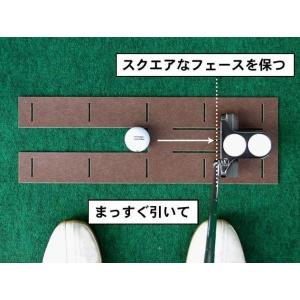 パット練習器 まっすぐぱっと。日本製 ゴルフ ...の詳細画像2
