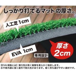 左打ちの方に! BIGドライビングマット150...の詳細画像3