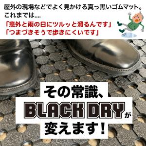 防滑・水はけゴムマット BLACK DRY ブ...の詳細画像1