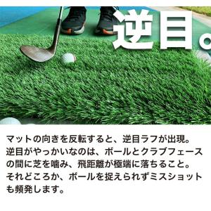 深ラフ芝 ゴルフ練習マット 小 20cmx50...の詳細画像5