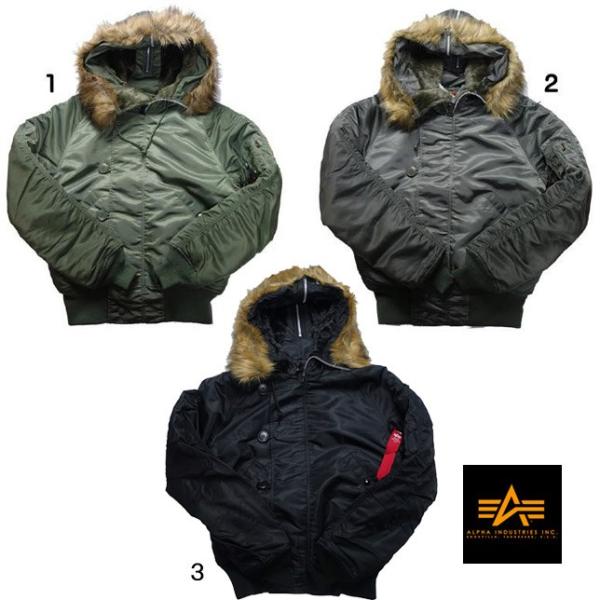 ALPHA アルファ N-2B タイト ジャケット 20005 フライト ジャケット メンズ アウタ...