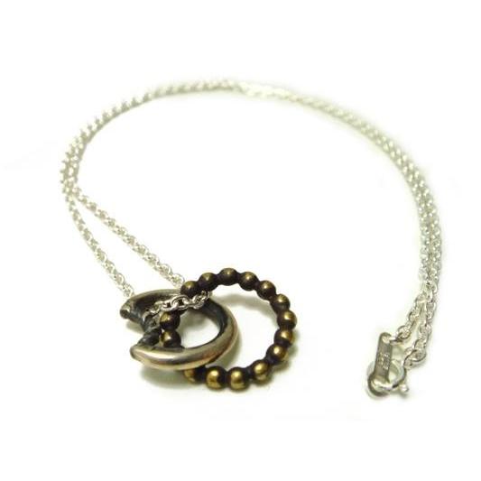 Ateaseアティース サン&amp;ムーンネックレス AN-20