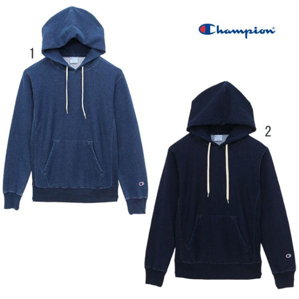 チャンピオン リバースウィーブ プルオーバー スウェット パーカー 無地 メンズ C3-K102 イ...
