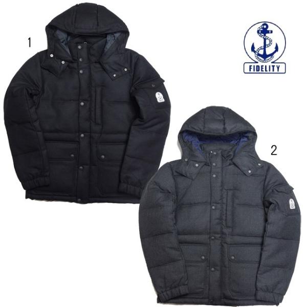 FIDELITY フィデリティ メンズ ウール ダウンジャケット DWS207
