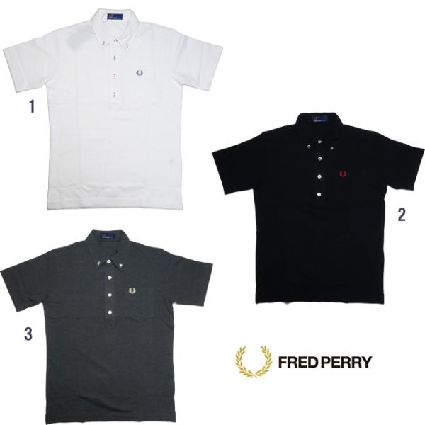 FRED PERRY フレッドペリー ポロシャツ 半袖 メンズ ボタンダウンポロシャツ F1542 ...