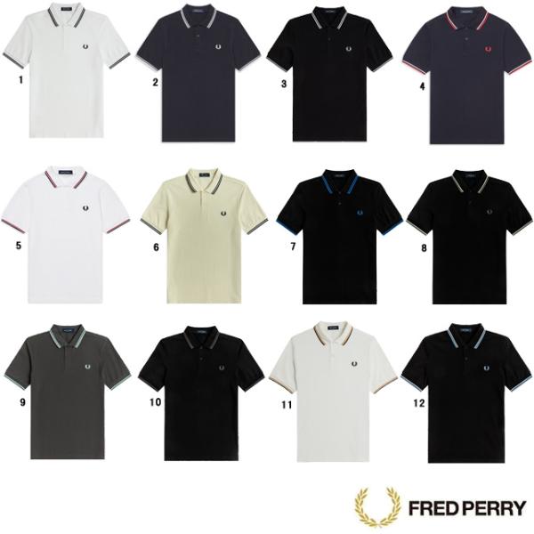 フレッドペリー ポロシャツ M3600 ラインポロ The Fred Perry Shirt メンズ...