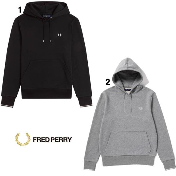 フレッドペリー スウェットパーカー FRED PERRY M2643 Tipped Hooded S...
