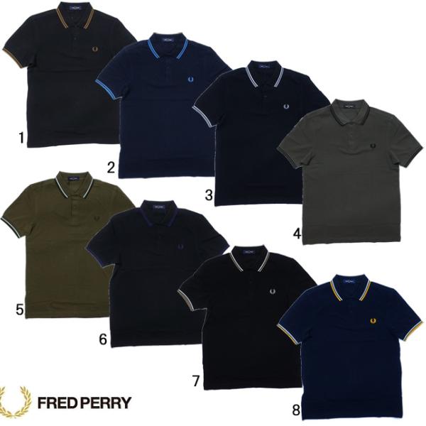 フレッドペリー ポロシャツ M3600 ラインポロ The Fred Perry Shirt メンズ...