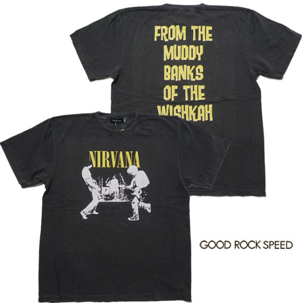 GOOD ROCK SPEED グッドロックスピード プリントTシャツ 半袖 ニルヴァーナ NIRV...