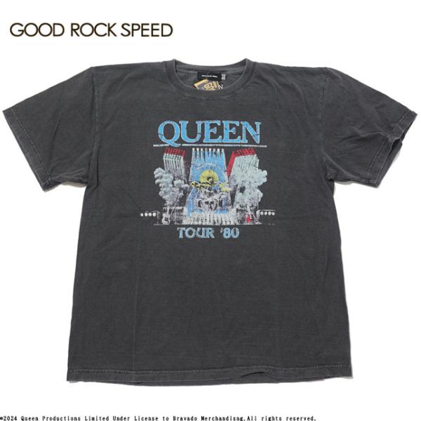 GOOD ROCK SPEED グッドロックスピード プリントTシャツ 半袖  クィーン QUEEN...
