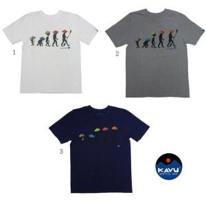 KAVU カブー バックトゥネイチャーT メンズ Tシャツ プリント Tシャツ｜progres