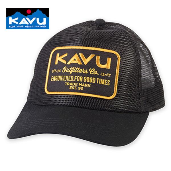 KAVU カブー ロゴキャップ メッシュキャップ CAP エアメール 帽子