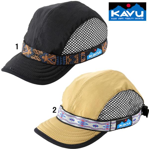 KAVU カブー キャプンソフトビルキャップ ウェービングストラップ CAP