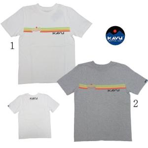 KAVU カブー レインボー メンズ  プリント Tシャツ｜progres