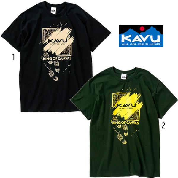 KAVU カブー グロー Tee メンズ Tシャツ プリント Tシャツ