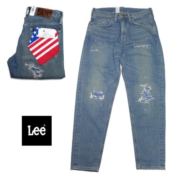 Lee HERITAGE TAPERED CLASH テーパード デニム メンズ ダメージ デニム ...