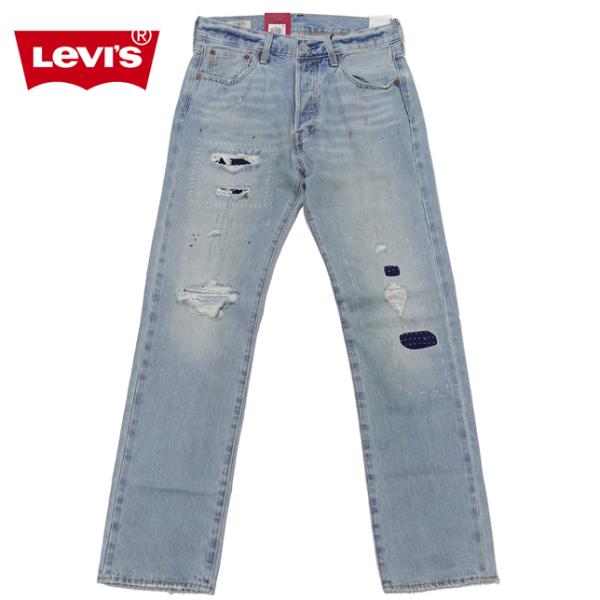 Levi's リーバイス 501 ジーンズ ライトインディゴ WORN IN セルビッチデニム 赤耳...
