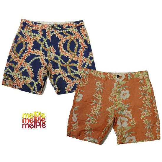 melple メイプル mellow's アロハ 柄 ショーツ ショートパンツ