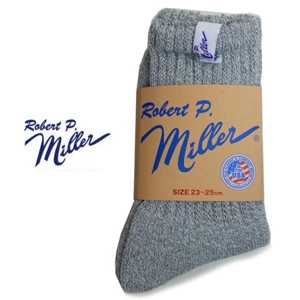 MILLER ミラー クルー スニーカー ソックス 綿混 ソックス 3P レディース 靴下 ROBE...