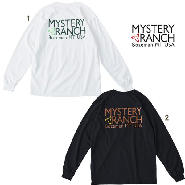 ミステリーランチ メンズ カラードスピナーロングスリーブTシャツ プリント ロンT 長袖 MYSTE...