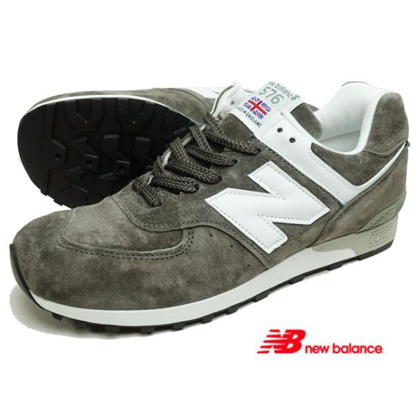 ニューバランス M576 DGW スエード レザー スニーカー メンズ ダークグレー