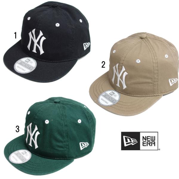 Newera ニューエラ 9TWENTY ヤンキース ウォッシュドコットン キャップ