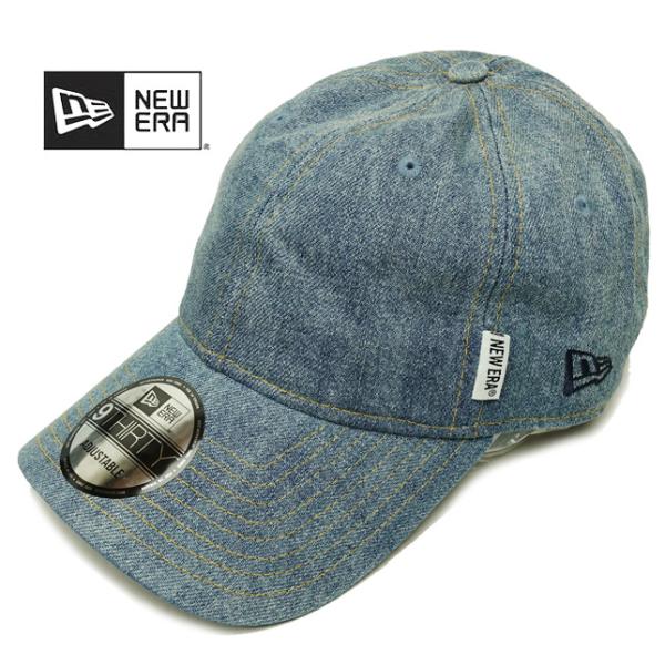 ニューエラ メンズ キャップ 9THIRTY デニム&amp;ヒッコリー ピスネームCAP newera 9...