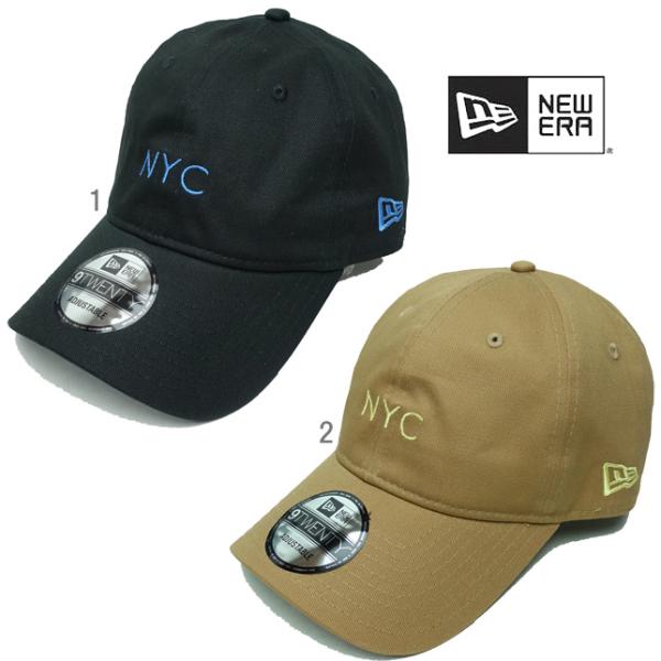 ニューエラ メンズ キャップ 9TWENTY コットンツイル NYC 2トーンストラップ newer...