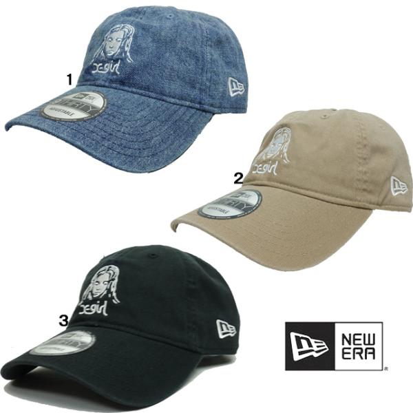ニューエラ キャップ 9THIRTY イージースナップ X-girl フェイスロゴ CAP newe...