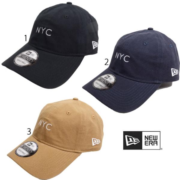Newera ニューエラ 9TWENTY Cloth Strap ウォッシュドダック NYC CAP...