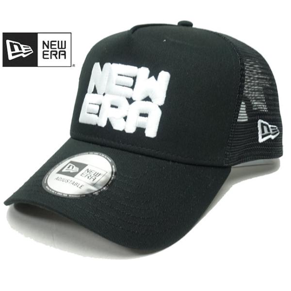 ニューエラ 940 9FORTY A-Frame トラッカー NYC チャンキーロゴメッシュキャップ...