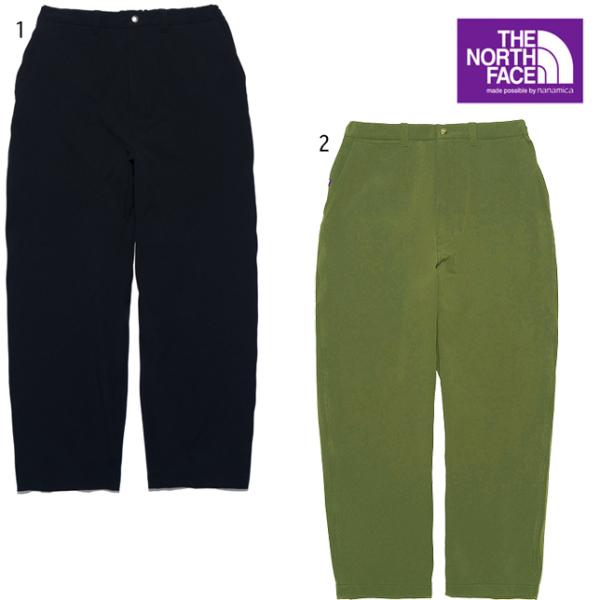 ノースフェイスパープルレーベル Stretch Twill Wide Tapered Field P...