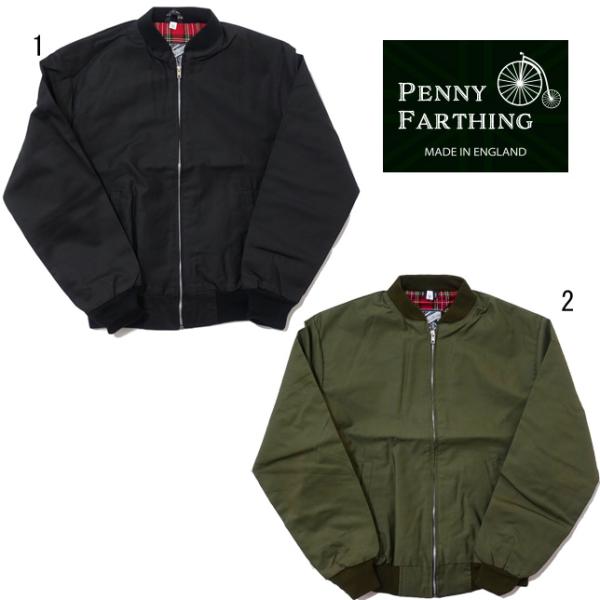 ペニーファーシング PennyFarthing ハリントンボンバージャケット ミリタリー フライトジ...