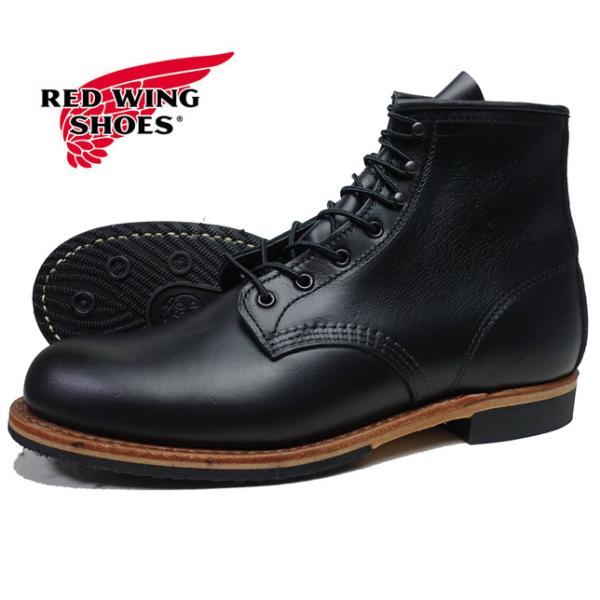 RED WING レッドウィング レッドウイング ベックマンブーツ 9423 ブラック プレーントゥ...