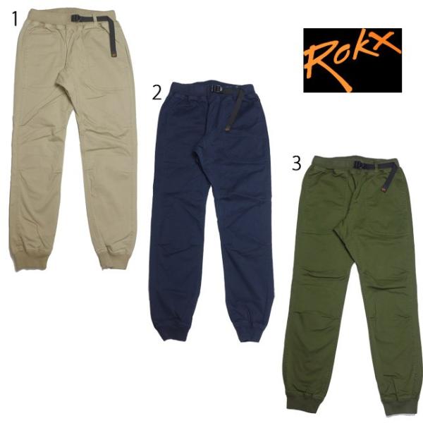 ROKX ロックス メンズ コットンウッド ナローパンツ コットンパンツ ロングパンツ クライミング...