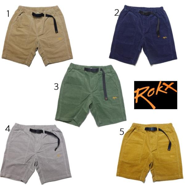 ROKX ロックス CORD SHORT コーデュロイ ショートパンツ ショーツ RXMS7106C