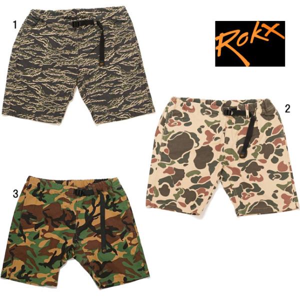 ロックス エムジーカモフラージュショーツ ROKX MG CAMOUFLAGE SHORT 迷彩柄 ...